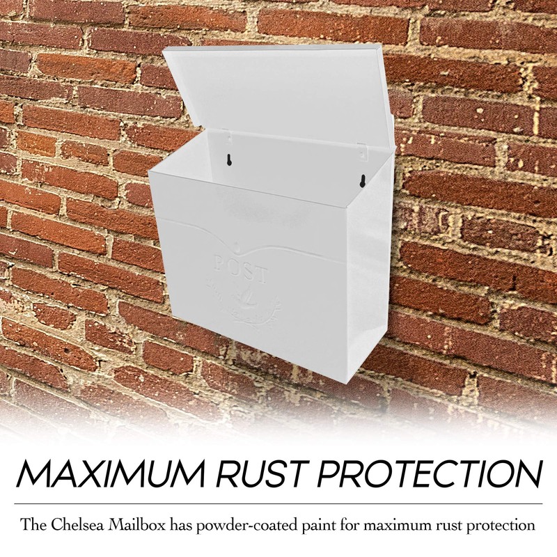 NACH Mailboxes for Outside Wall Mount, 11.5 x 5 x