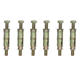 M8 8mm x 75mm Expansion Rawl Bolt for Masonry Sleeve Anchors Fastener 6pk