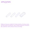 DMiotech 100pcs 2mm 3mm 4mm 6mm Inner Diameter White Screw