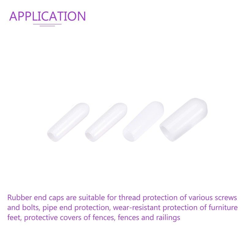 DMiotech 100pcs 2mm 3mm 4mm 6mm Inner Diameter White Screw