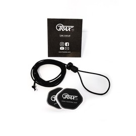 TRAX Type: Universal Replacement Cable Pro Towing System for Bicycle/Cycle/E-Bike, Black, One Size