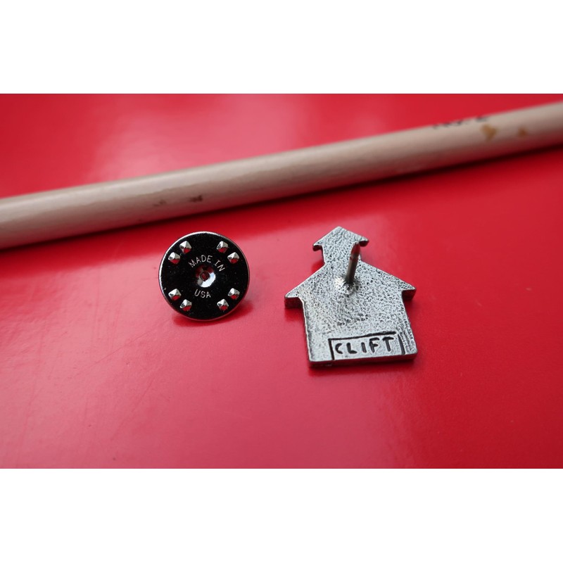 Jim Clift Design School House Lapel Pin - 1 Count
