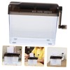 DOITOOL Portable Desktop Paper Shredder Hand Shredder Abs Plastic Office
