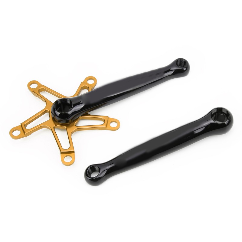 Bolany Folding Bicycle Square Hole Crank 130BCD Sprocket Single Disc