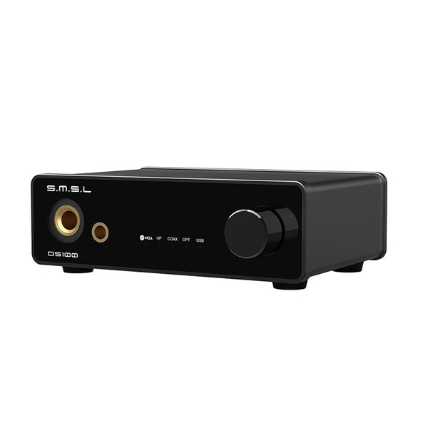 SMSL DS100 MQA DAC Headphone Amplifier, 6.35mm & 4.4mm Balanced