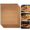 RAINFLOW Copper Grill Mats for Outdoor Grill - Set of