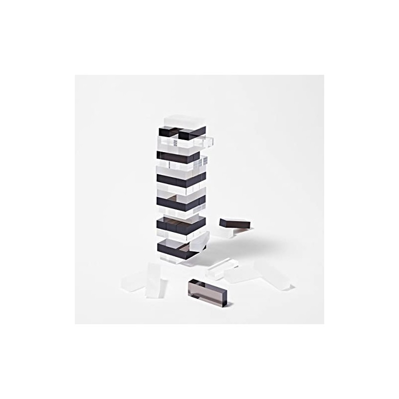 Sunnylife Lucite Acrylic Jumbling Tower - Holiday Edition