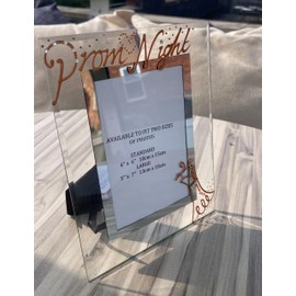 Prom Night Photo Frame: Port (Copper with Crystals)