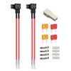 KILIGEN 2pcs 12V/24V Small Dual Port Fuse Tap Circuit Add,
