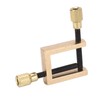 Violin Crack Clamp Double Screw Brass Square Clip Violin Fixing