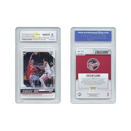 2024 Panini Caitlin Clark Single-Season Assists Record #213 Rookie Card - Graded GEM-Mint 10