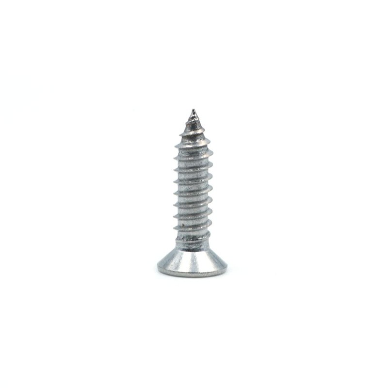 500X NUZAMAS 6G*25 304 Stainless Steel Self-Tapping Screws Cross Flat
