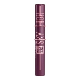 Maybelline Mascara de pestañas Sky High Lavable Tono Burgundy Haze, 7.2ml - Brinda alargamiento y volumen definido, fórmula con extracto de bambú, levanta las pestañas desde la raíz, no deja grumos