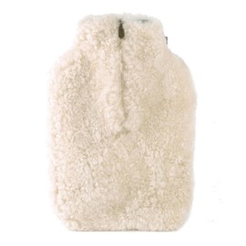Shepherd of Sweden | Kerri Genuine Sheepskin Luxurious Hot Water Bottle Cover | Large W:22cm x H:34cm | Cream