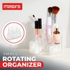 Masirs Small Rotating Makeup Organizer - Mini Yet Spacious Cosmetic