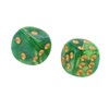 Yiotfandoll 10PCS Polyhedral D6 Dice 16mm Acrylic Game Dice for
