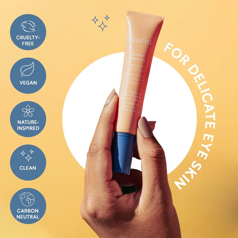 Nuria - Defend Triple Action Eye Cream for Dark Circles,