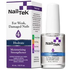 Nail Tek Hydrate Moisturizing Strengthener - 4 For Unisex 0.5 oz Nail Treatment