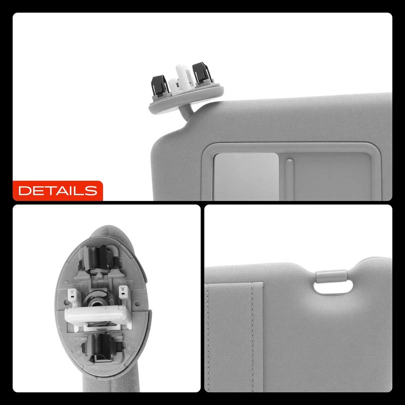 A-Premium Driver & Passenger Sun Visor Compatible with Toyota Camry