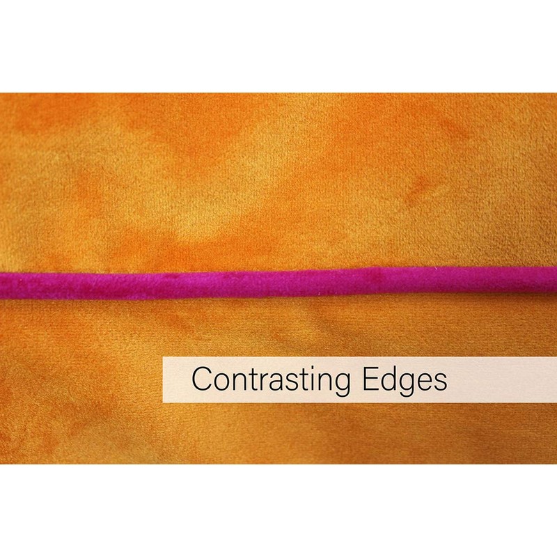 Riva Paoletti - Meridian Signature Collection, Clementine/Hot Pink, 55x55cm