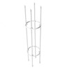 2 Sets Vines Climbing Support Balcony Outdoor Steel Pipe Plant