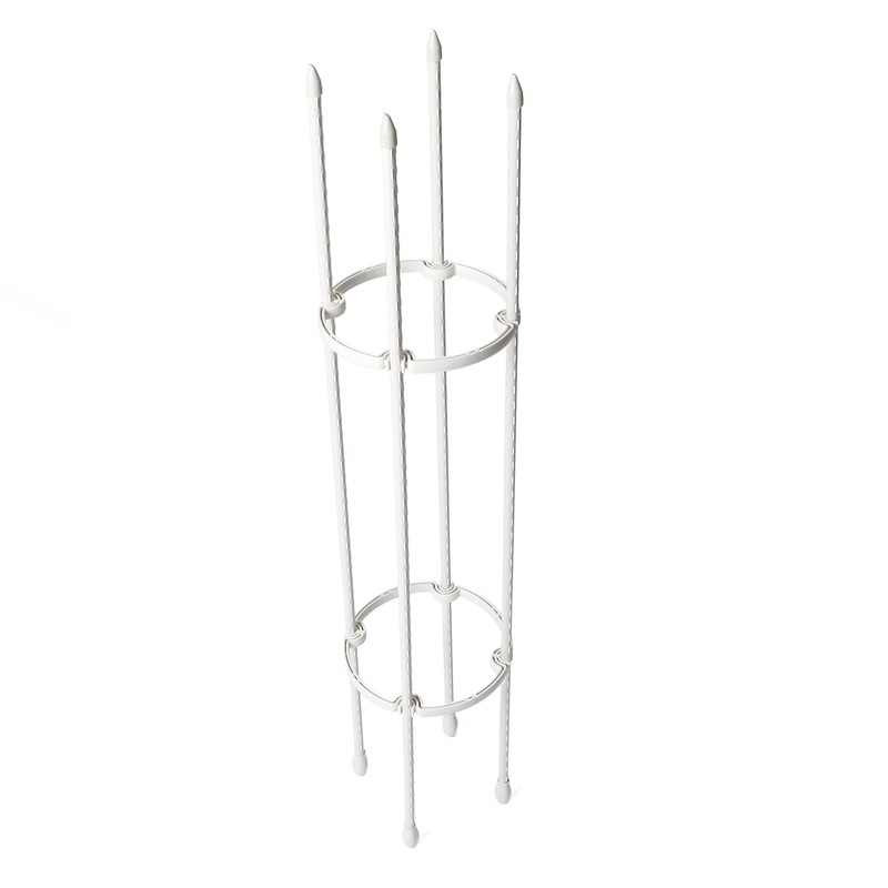 2 Sets Vines Climbing Support Balcony Outdoor Steel Pipe Plant