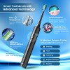 SEJOY Sonic Electric Toothbrush Rechargeable With 8 Brush Heads 5