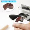 129Pcs Oscillating Multitool Sanding Pad Kit, Universal Finger Sanding Pads