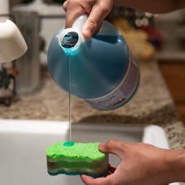 GreenFist Dish Soap Professional Detergent Liquid Pot & Pan Dish-Wash - Light or Heavy Use, 128 ounce ( 1 Gallon)