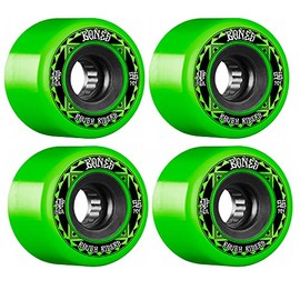 Bones Skateboard Wheels 56mm Rough Riders Runners Green 80A ATF All Terrain Formula