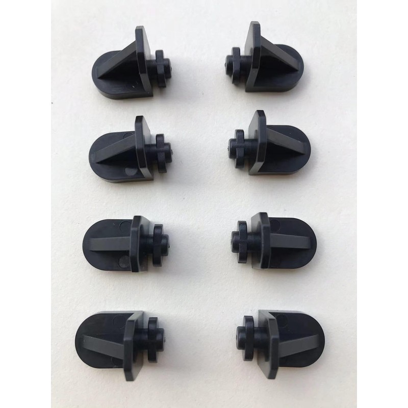 Twist-in Shelf Support Pins (8 Pack) for Kitchen Cabinets, Bookcases,