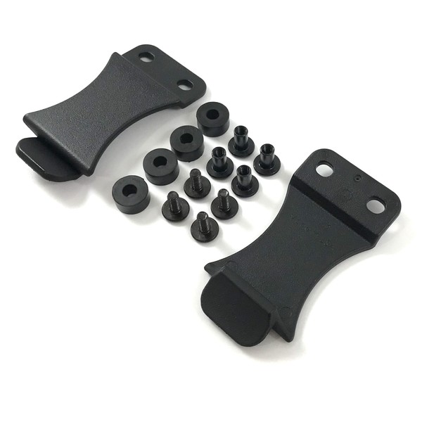 Gun Guy Gear Kydex Holster Quick Clips with Hardware (1.5" Belt Size (2 Pack))