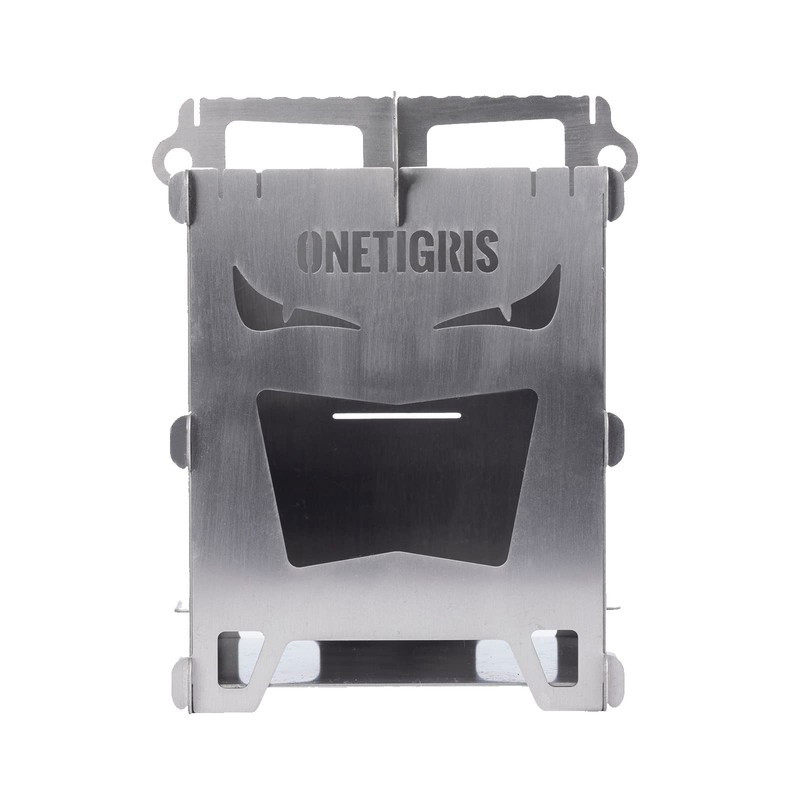 OneTigris Rocuboid Bush Box Titanium Foldable Hobo Stove Camping Stove