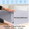 Zipper Fitted Sheet - Short Queen Size Zipper Fitted Sheet