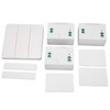 Wireless Light Switch Kit 3 Gang Self Powered Remote Wall