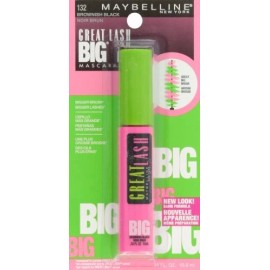 MAYBELLINE Great Lash Big Bold Black Mascara 034 Fl Oz Buildable Formula Bigger Brush