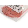 Weck 80 mm Pack 10 Seals, Plastic, dark red
