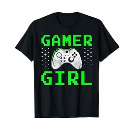 Gamer Girl Stuff Gifts for Teens - Cute Video Gaming Gift T-Shirt
