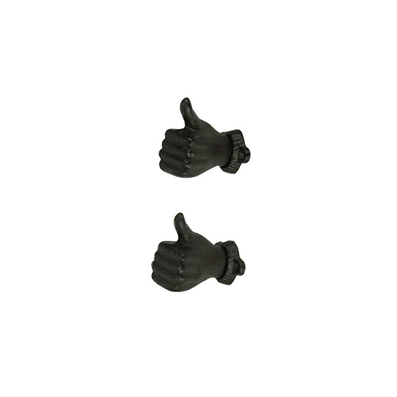 Chesapeake Bay Brown Cast Iron Thumbs Up Hand Decorative Wall