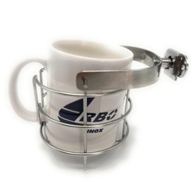 ARBO-INOX® - Drink Holder - with Universal Joint - Stainless Steel - Insulated Container