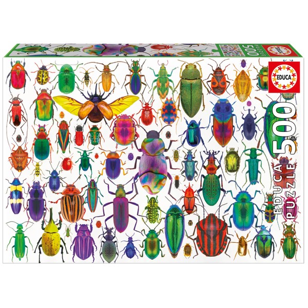 Educa - 500 Piece Jigsaw Puzzle for Adults | Beetles