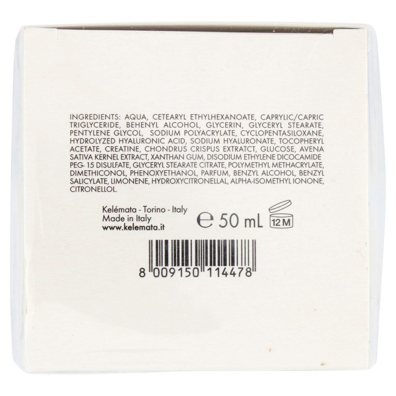Kelemata Hyaluronic Acid Concentrate in Moisturising Cream Lapels 50 ml