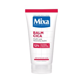 Mixa Multi-Use Balm Cica, Multi-Use Recovery Balm for Irritated Dry Skin, with 12% Glycerin, Panthenol & Squalane, Suitable for Face, Body & Lips, Hypoallergenic, 50ml