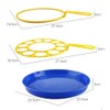 Bubble Wand Bubble Plate Blowing Toy for Kids Outdoor Educational