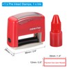 YOKIVE Payment Due Upon Receipt Self Inking Rubber Stamp, Office