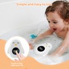 Badethermometer Baby für Neugeborene,Kleinkinder | Badethermometer Digital mit LED-Temperatur-Warnanzeige |