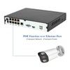 SECULINK 5MP POE Camera Outdoor Security 1920P HD Color Night