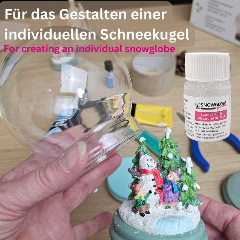 Ready Mix with Water Clear and Glitter | for Craft