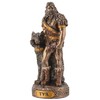 Veronese Miniature Figurine Germanic God Tyr Bronze Hand-Painted