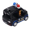 Policeman Car Toy Strong Alloy Detailed Texture Lights Sound Effect